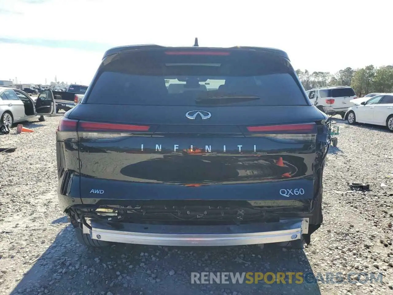 6 Photograph of a damaged car 5N1DL1FS1RC334911 INFINITI QX60 2024