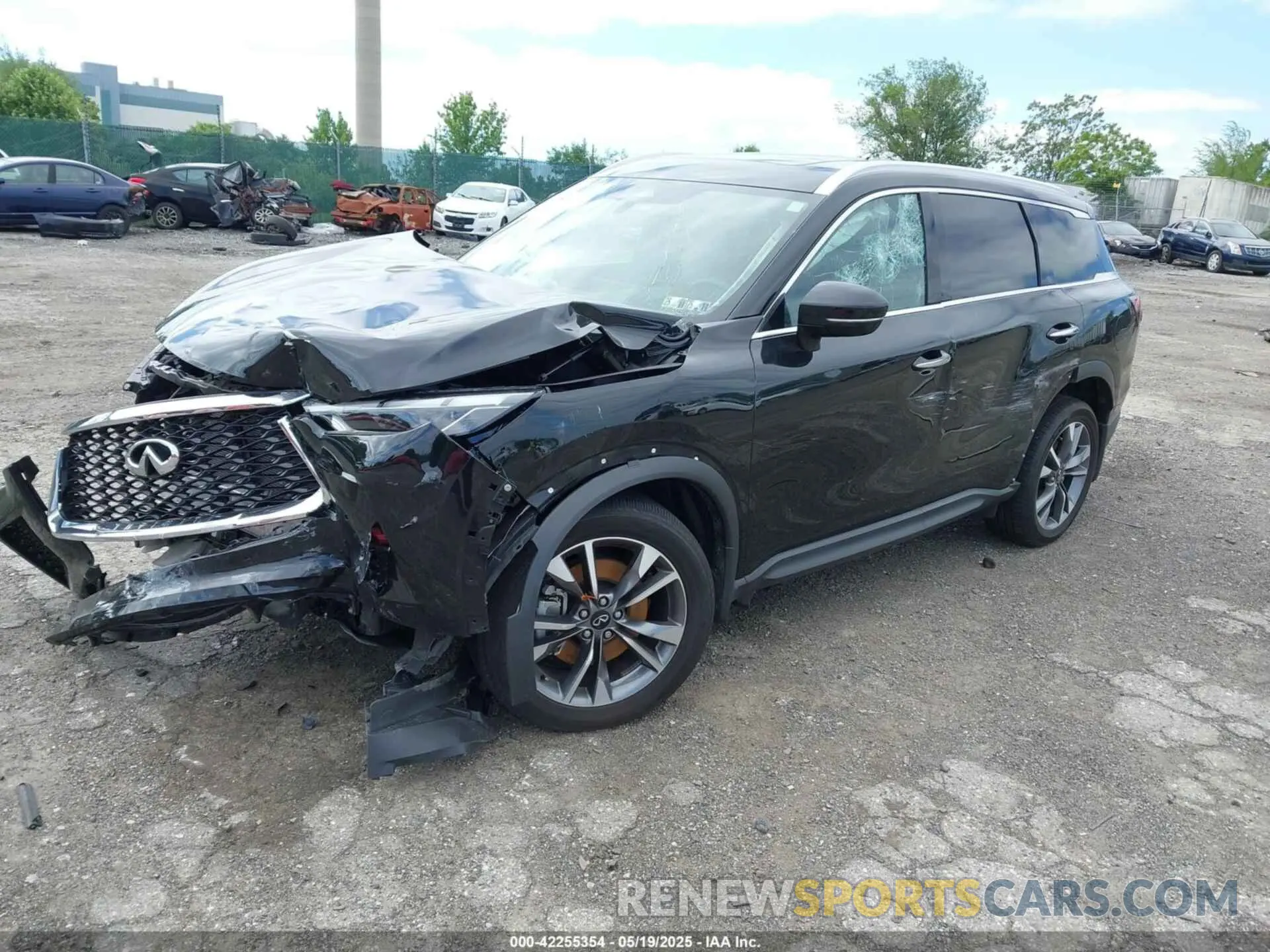 2 Photograph of a damaged car 5N1DL1FS1RC335847 INFINITI QX60 2024