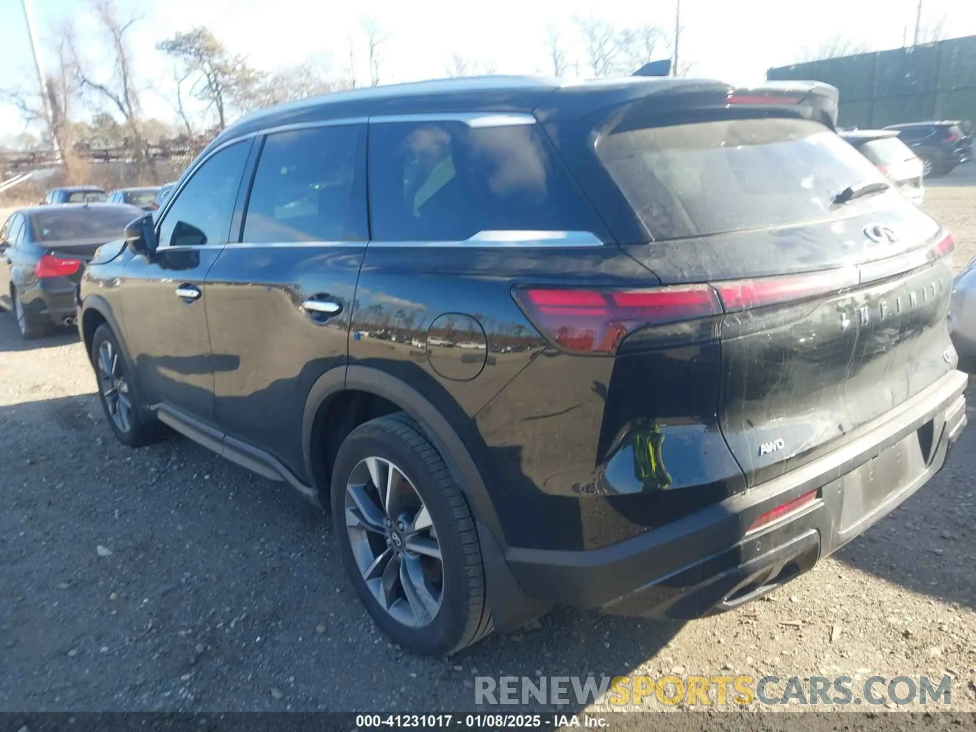 3 Photograph of a damaged car 5N1DL1FS2RC346226 INFINITI QX60 2024