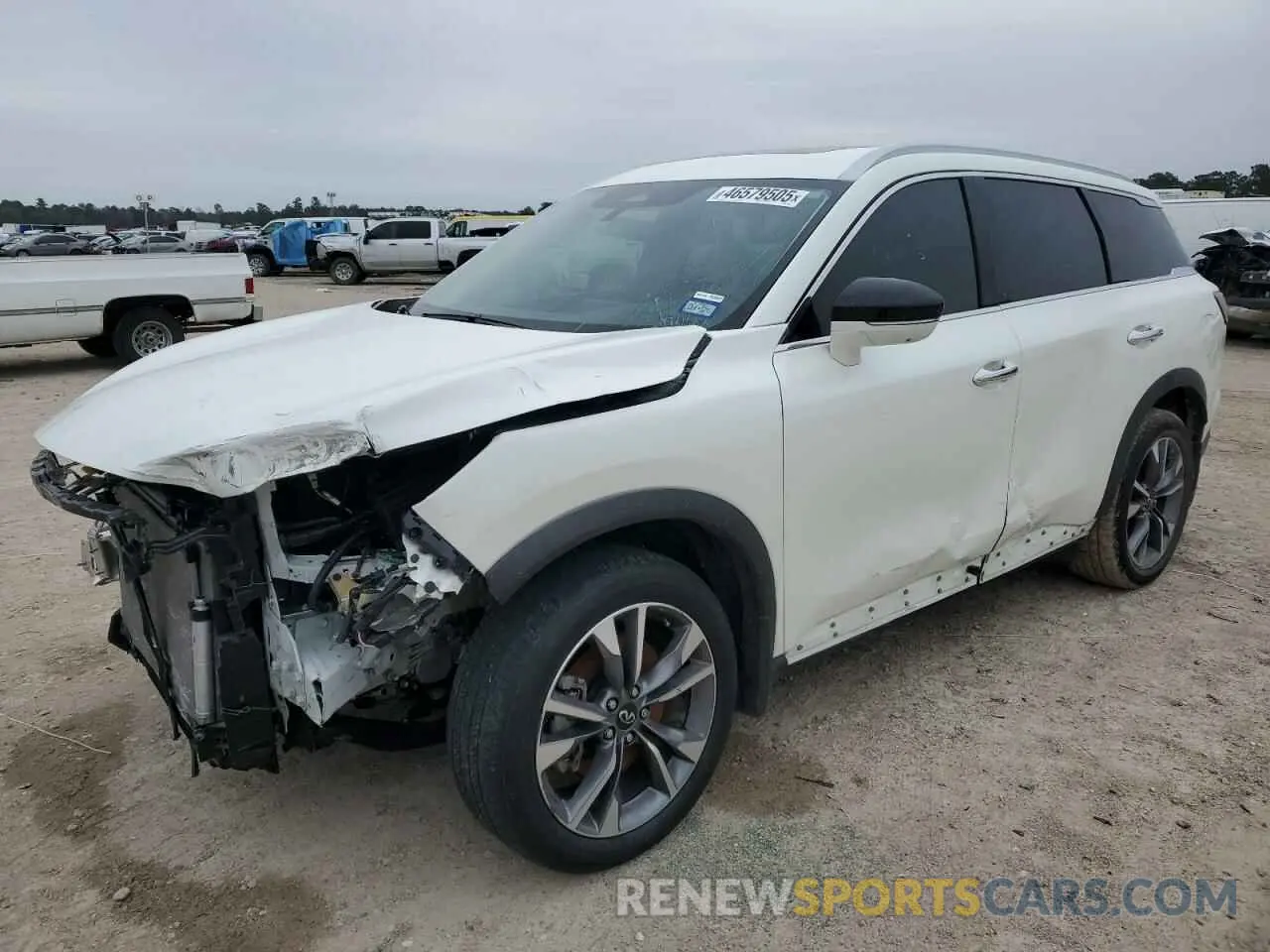 1 Photograph of a damaged car 5N1DL1FSXRC337371 INFINITI QX60 2024