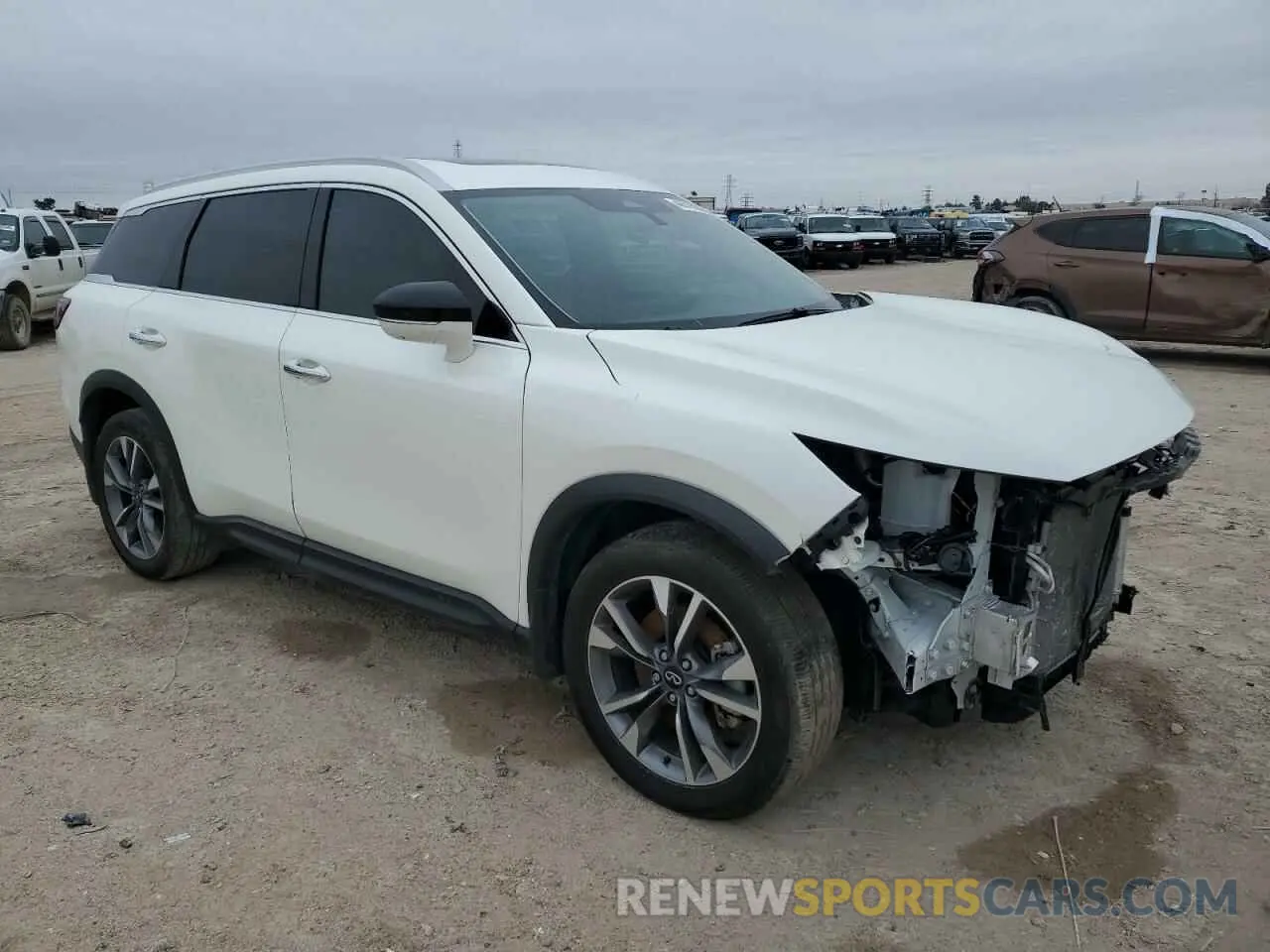 4 Photograph of a damaged car 5N1DL1FSXRC337371 INFINITI QX60 2024