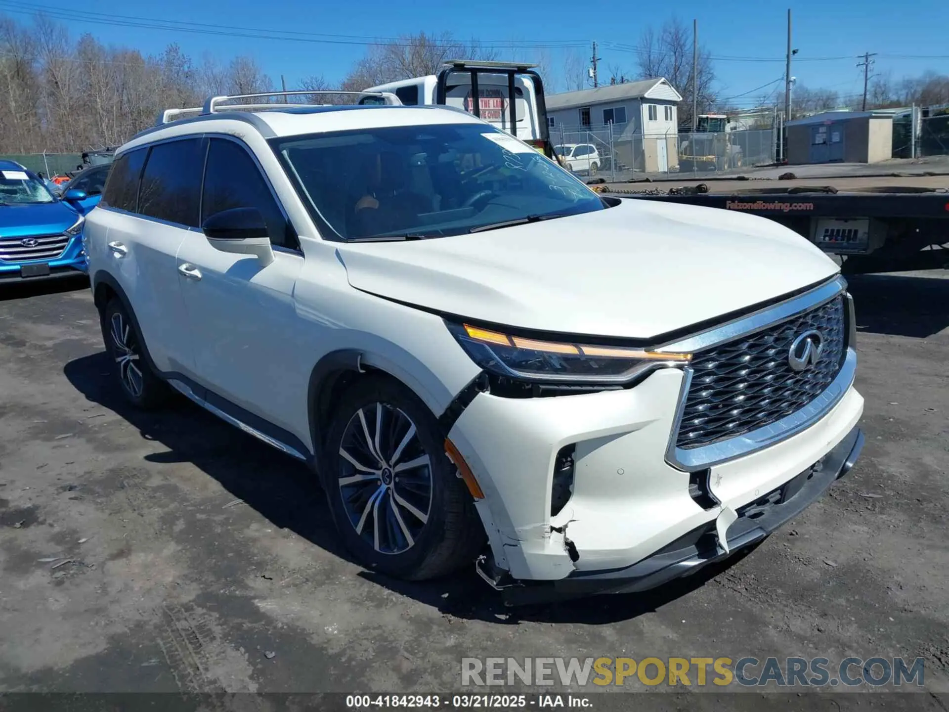 1 Photograph of a damaged car 5N1DL1GS1RC346622 INFINITI QX60 2024