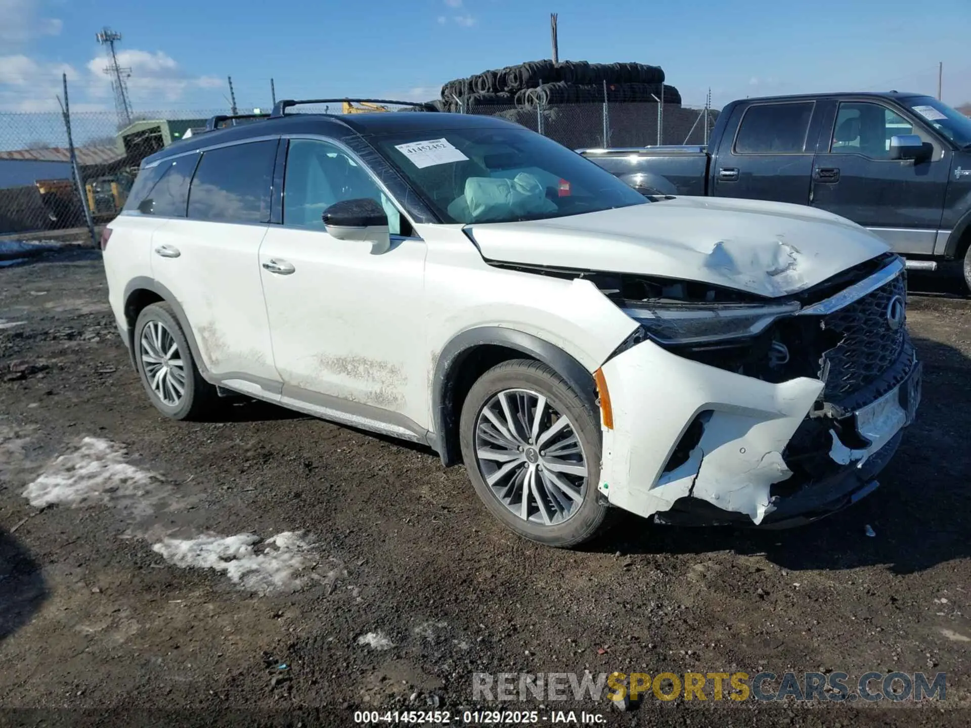 1 Photograph of a damaged car 5N1DL1HU8RC331986 INFINITI QX60 2024