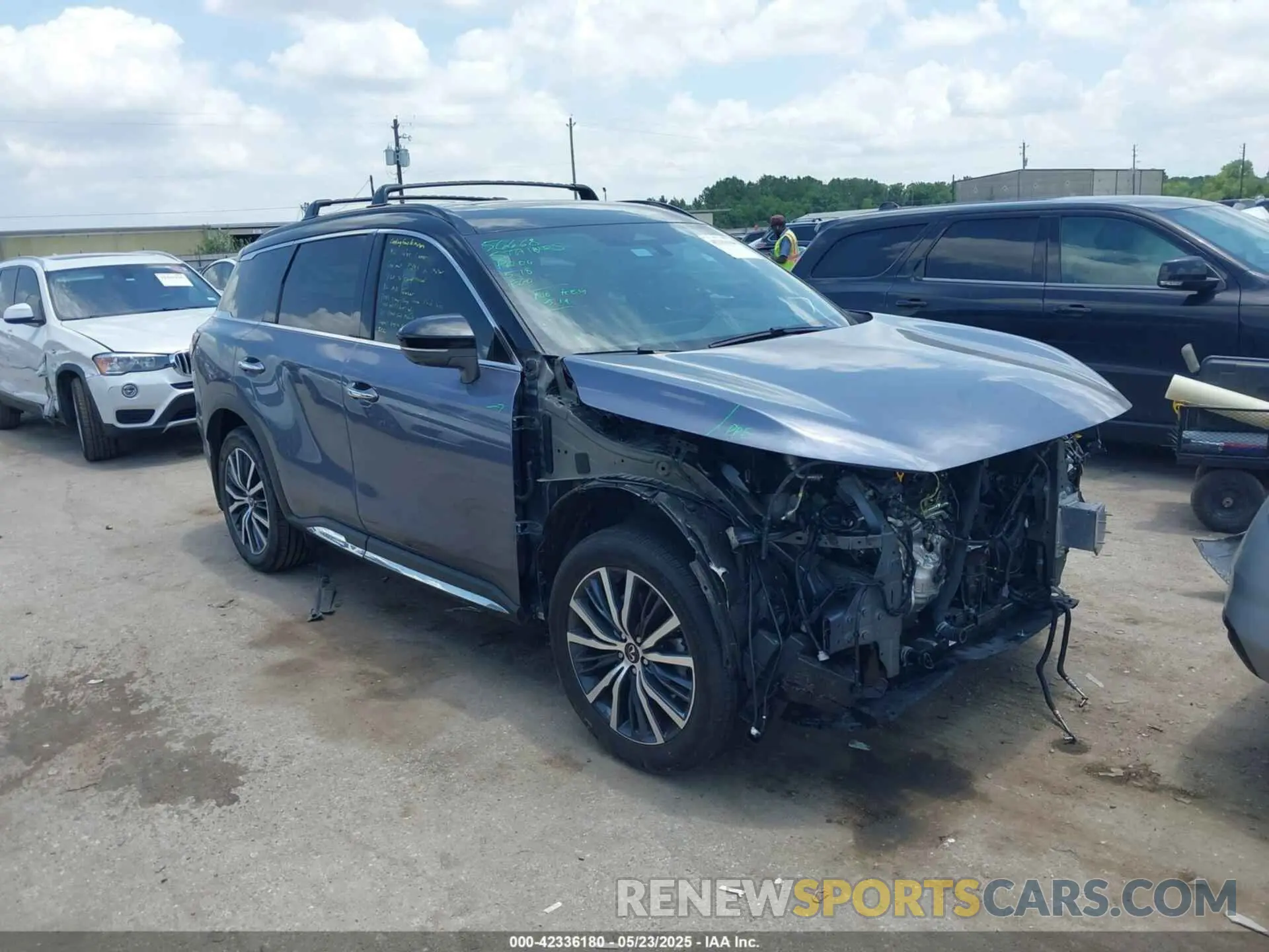 1 Photograph of a damaged car 5N1DL1HUXRC349986 INFINITI QX60 2024