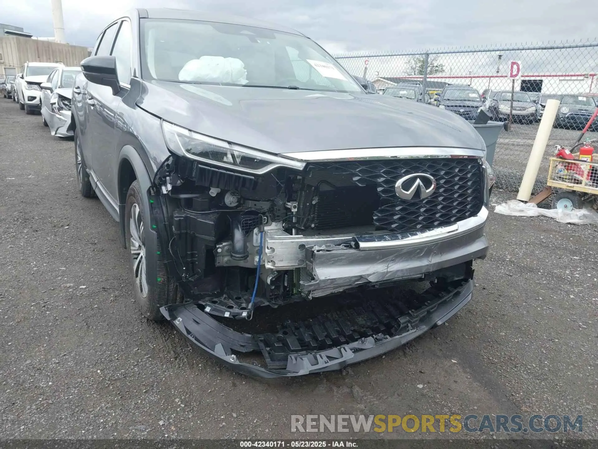 6 Photograph of a damaged car 5N1AL1ES1SC331789 INFINITI QX60 2025