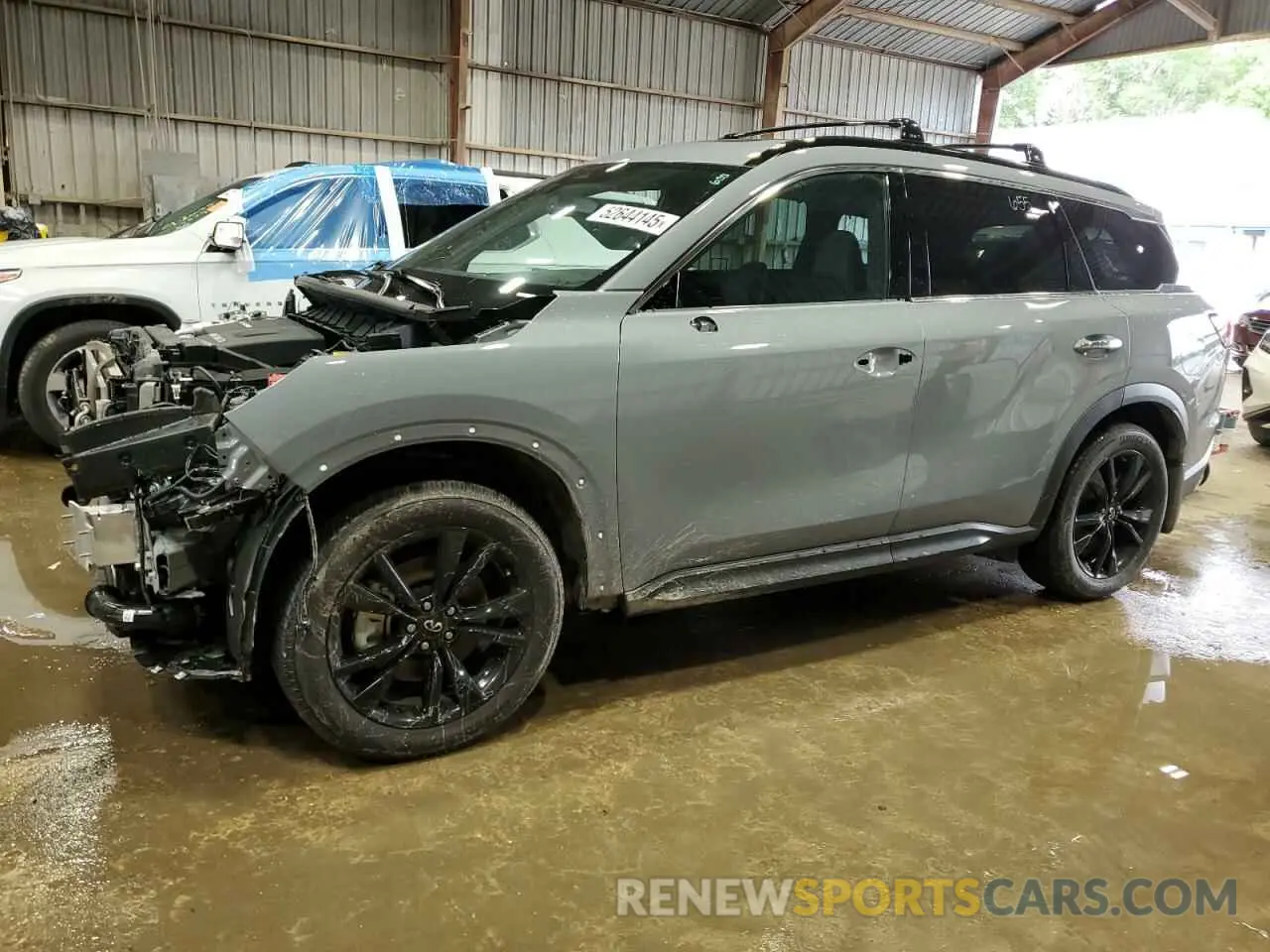 1 Photograph of a damaged car 5N1AL1FR3SC332678 INFINITI QX60 2025