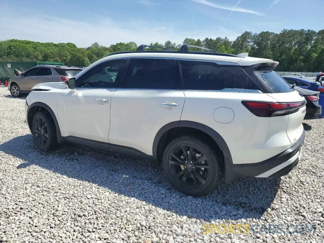 2 Photograph of a damaged car 5N1AL1FR5SC348607 INFINITI QX60 2025
