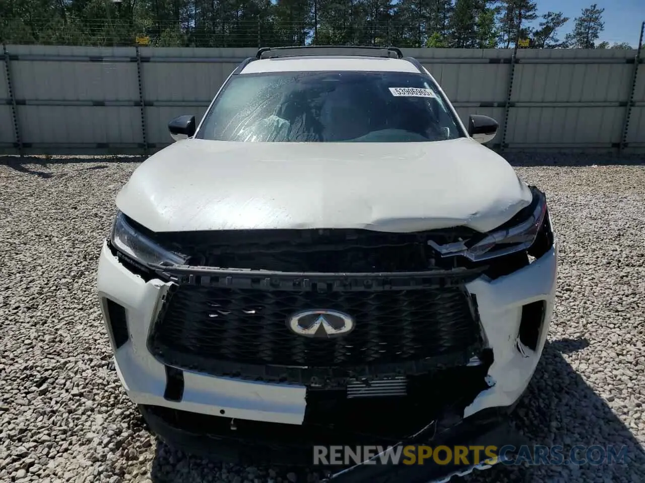 5 Photograph of a damaged car 5N1AL1FR5SC348607 INFINITI QX60 2025