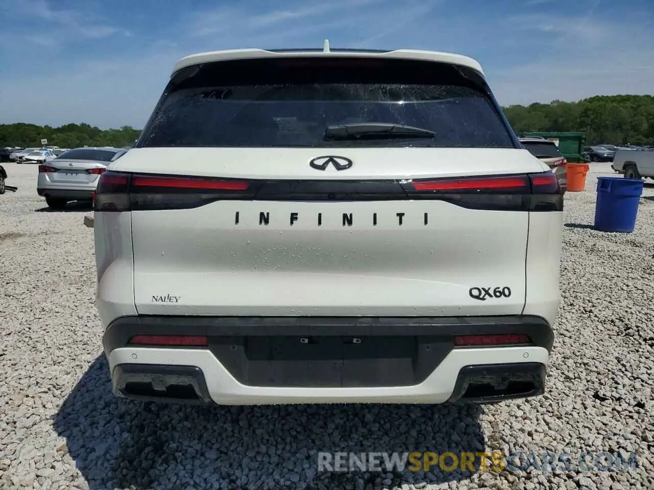 6 Photograph of a damaged car 5N1AL1FR5SC348607 INFINITI QX60 2025