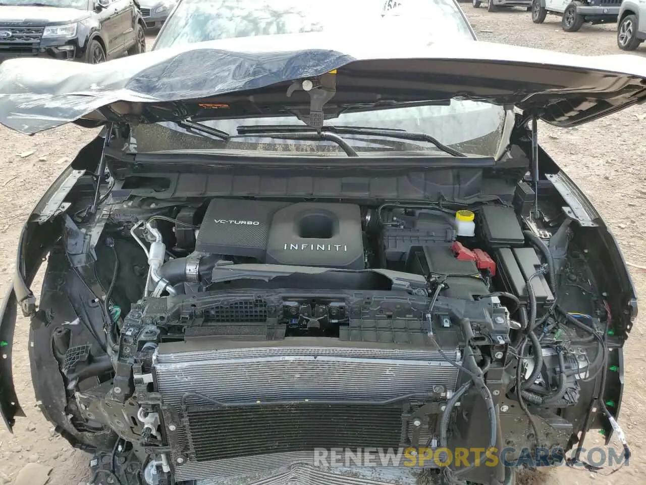 12 Photograph of a damaged car 5N1AL1FS5SC348500 INFINITI QX60 2025