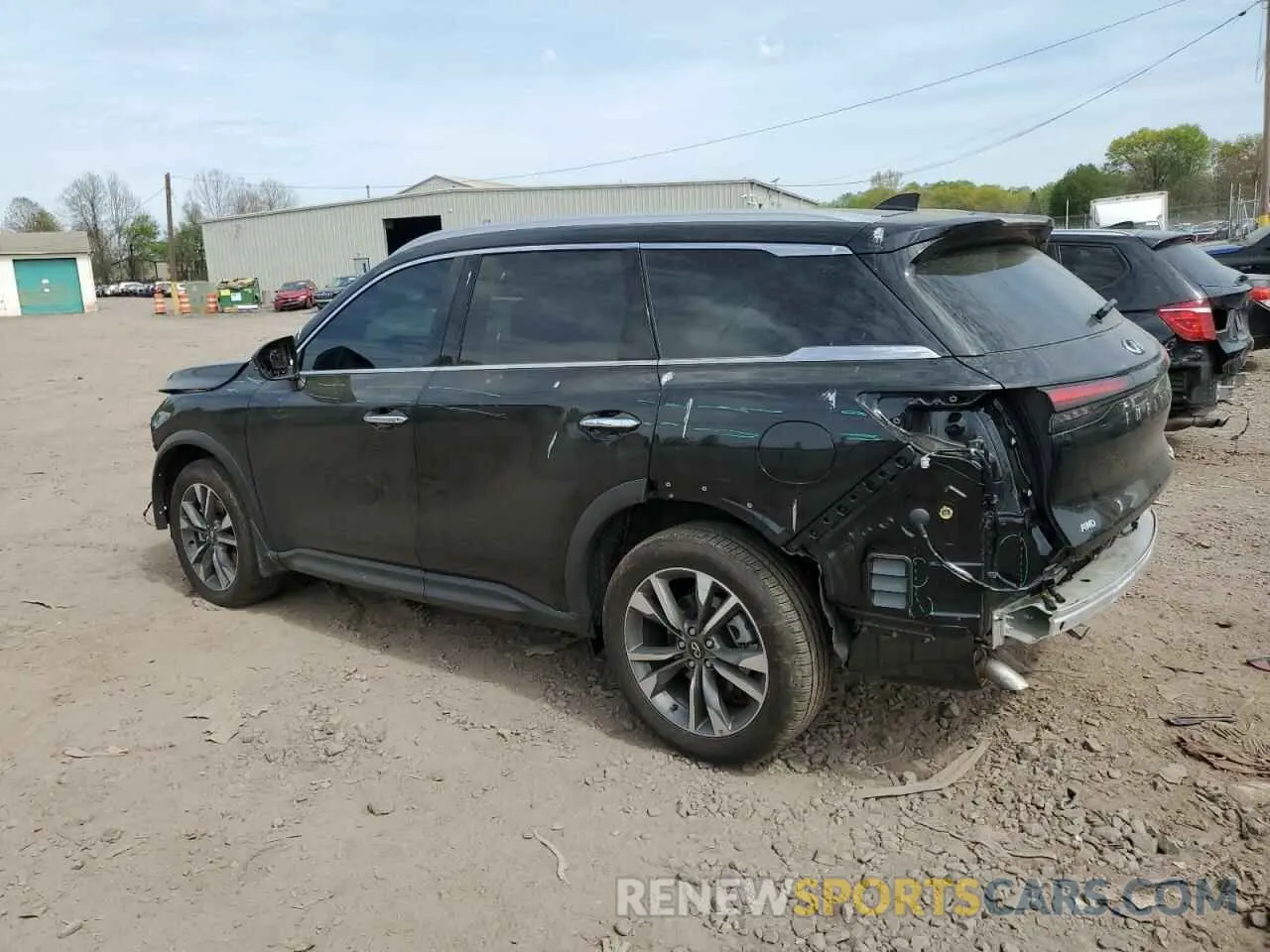 2 Photograph of a damaged car 5N1AL1FS5SC348500 INFINITI QX60 2025
