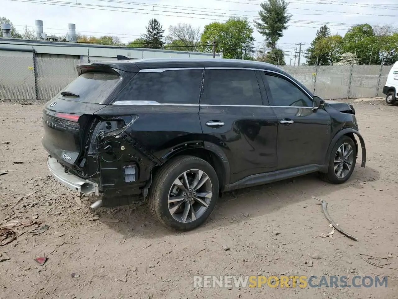 3 Photograph of a damaged car 5N1AL1FS5SC348500 INFINITI QX60 2025