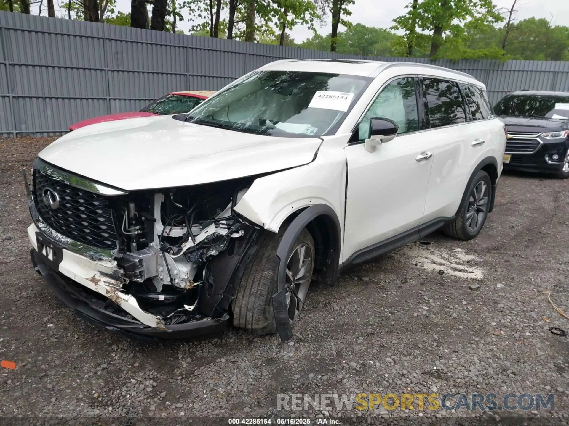 2 Photograph of a damaged car 5N1AL1FS6SC351230 INFINITI QX60 2025