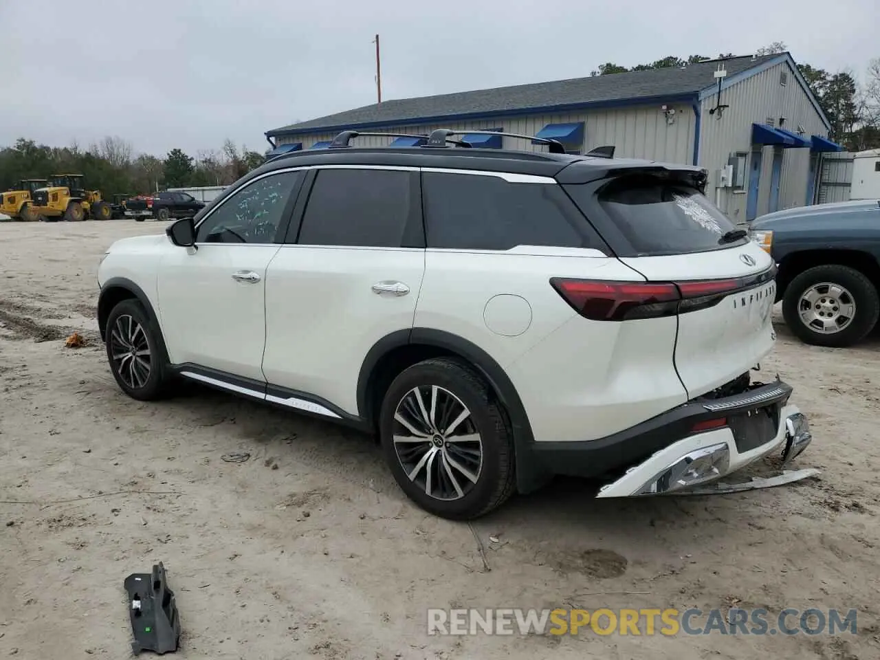 2 Photograph of a damaged car 5N1DL1HTXNC334809 INFINITI QX60 AUTOG 2022