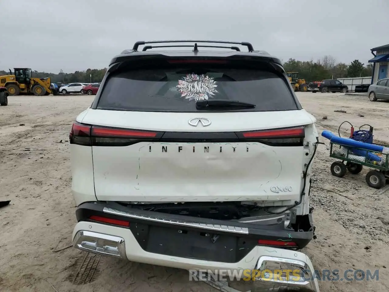 6 Photograph of a damaged car 5N1DL1HTXNC334809 INFINITI QX60 AUTOG 2022