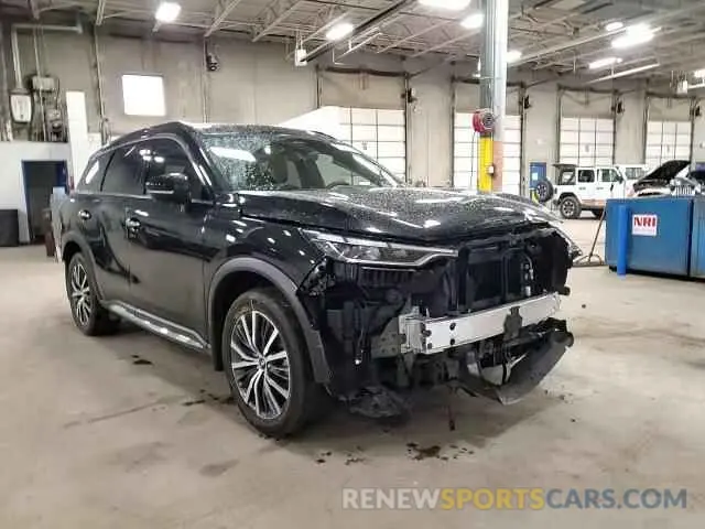 15 Photograph of a damaged car 5N1DL1HU1NC342760 INFINITI QX60 AUTOG 2022