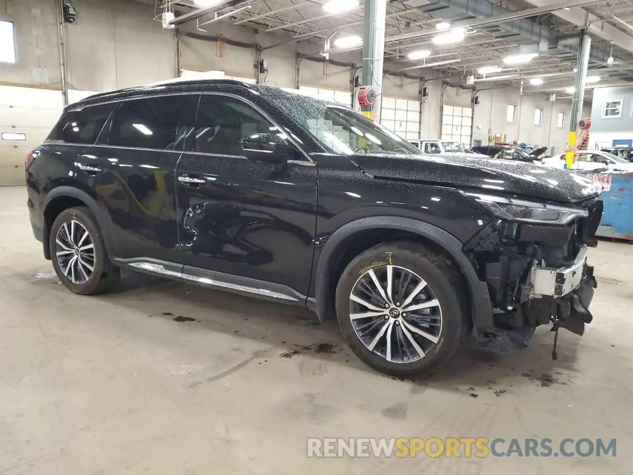 4 Photograph of a damaged car 5N1DL1HU1NC342760 INFINITI QX60 AUTOG 2022