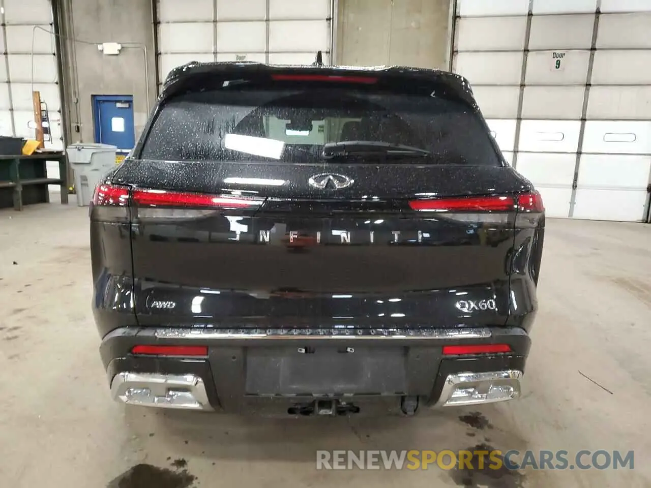 6 Photograph of a damaged car 5N1DL1HU1NC342760 INFINITI QX60 AUTOG 2022