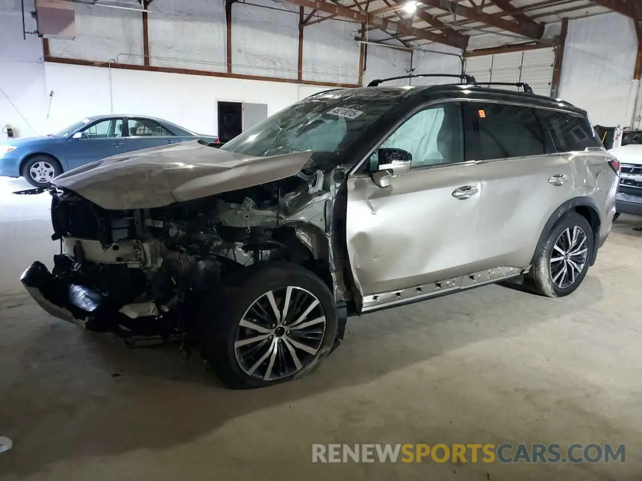 1 Photograph of a damaged car 5N1DL1HUXRC358171 INFINITI QX60 AUTOG 2024
