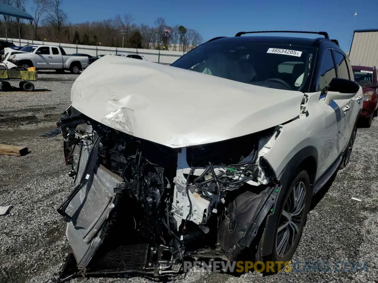 1 Photograph of a damaged car 5N1AL1HU5SC341027 INFINITI QX60 AUTOG 2025