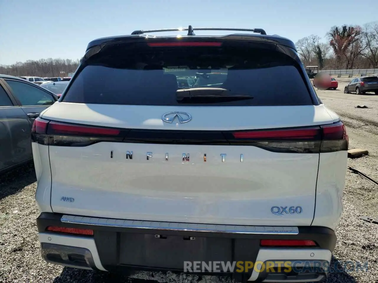 6 Photograph of a damaged car 5N1AL1HU5SC341027 INFINITI QX60 AUTOG 2025