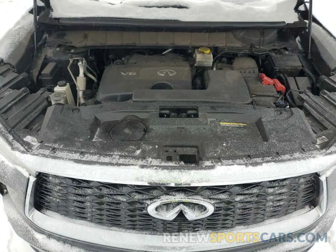 13 Photograph of a damaged car 5N1DL1ER6NC334184 INFINITI QX60 PURE 2022