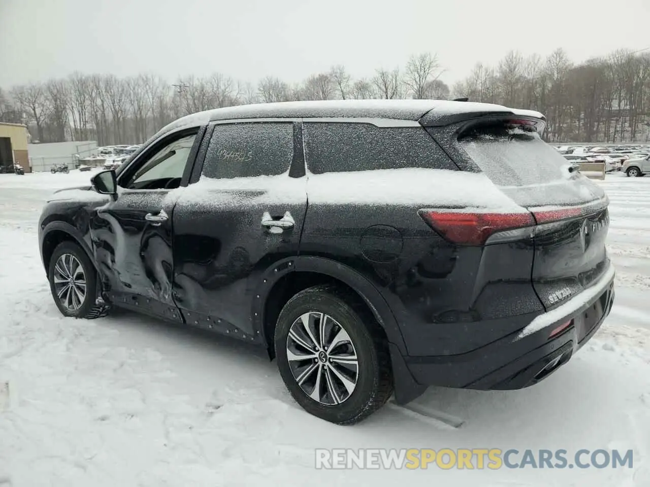 2 Photograph of a damaged car 5N1DL1ER6NC334184 INFINITI QX60 PURE 2022