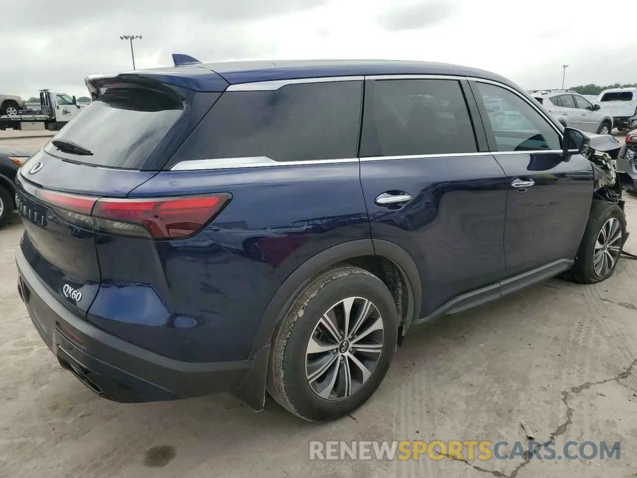 3 Photograph of a damaged car 5N1DL1ER0PC362548 INFINITI QX60 PURE 2023