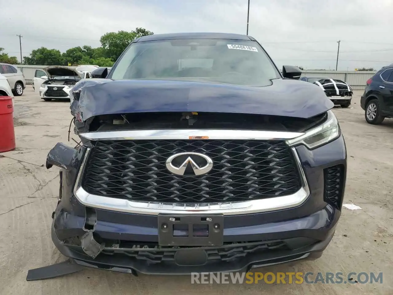 5 Photograph of a damaged car 5N1DL1ER0PC362548 INFINITI QX60 PURE 2023