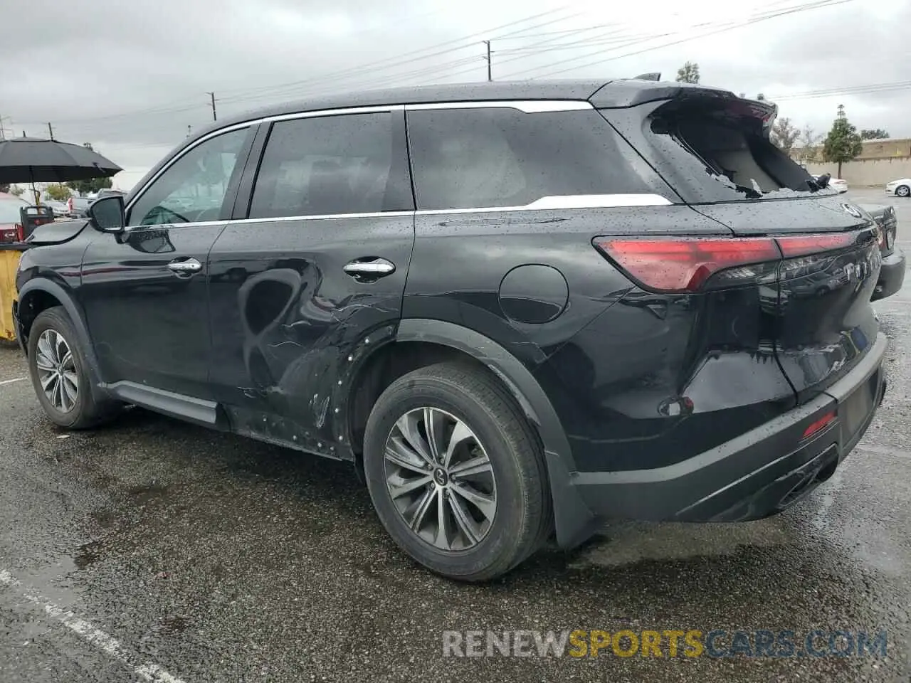 2 Photograph of a damaged car 5N1DL1ER4PC357532 INFINITI QX60 PURE 2023