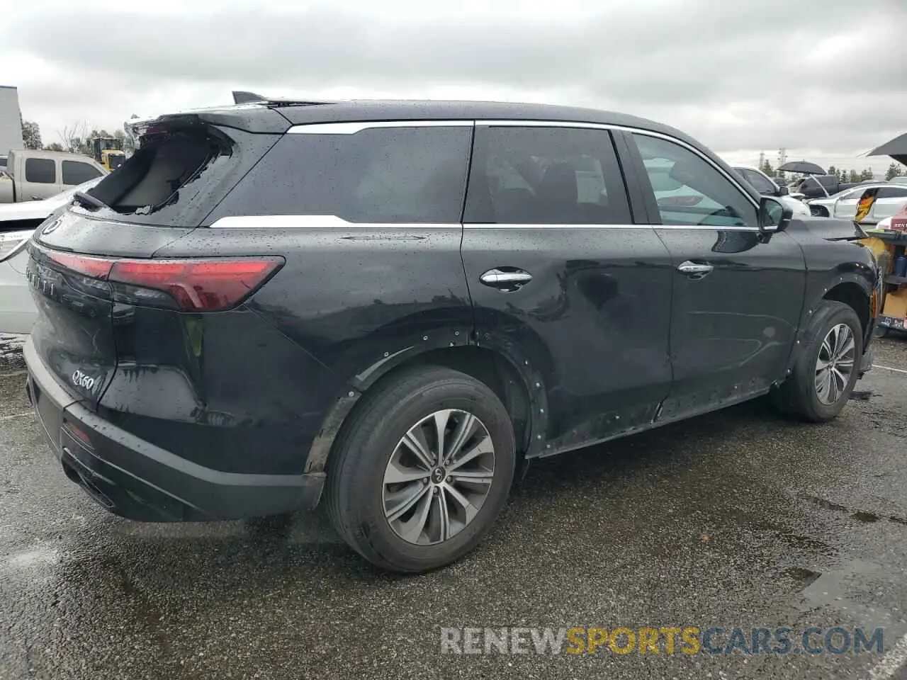3 Photograph of a damaged car 5N1DL1ER4PC357532 INFINITI QX60 PURE 2023