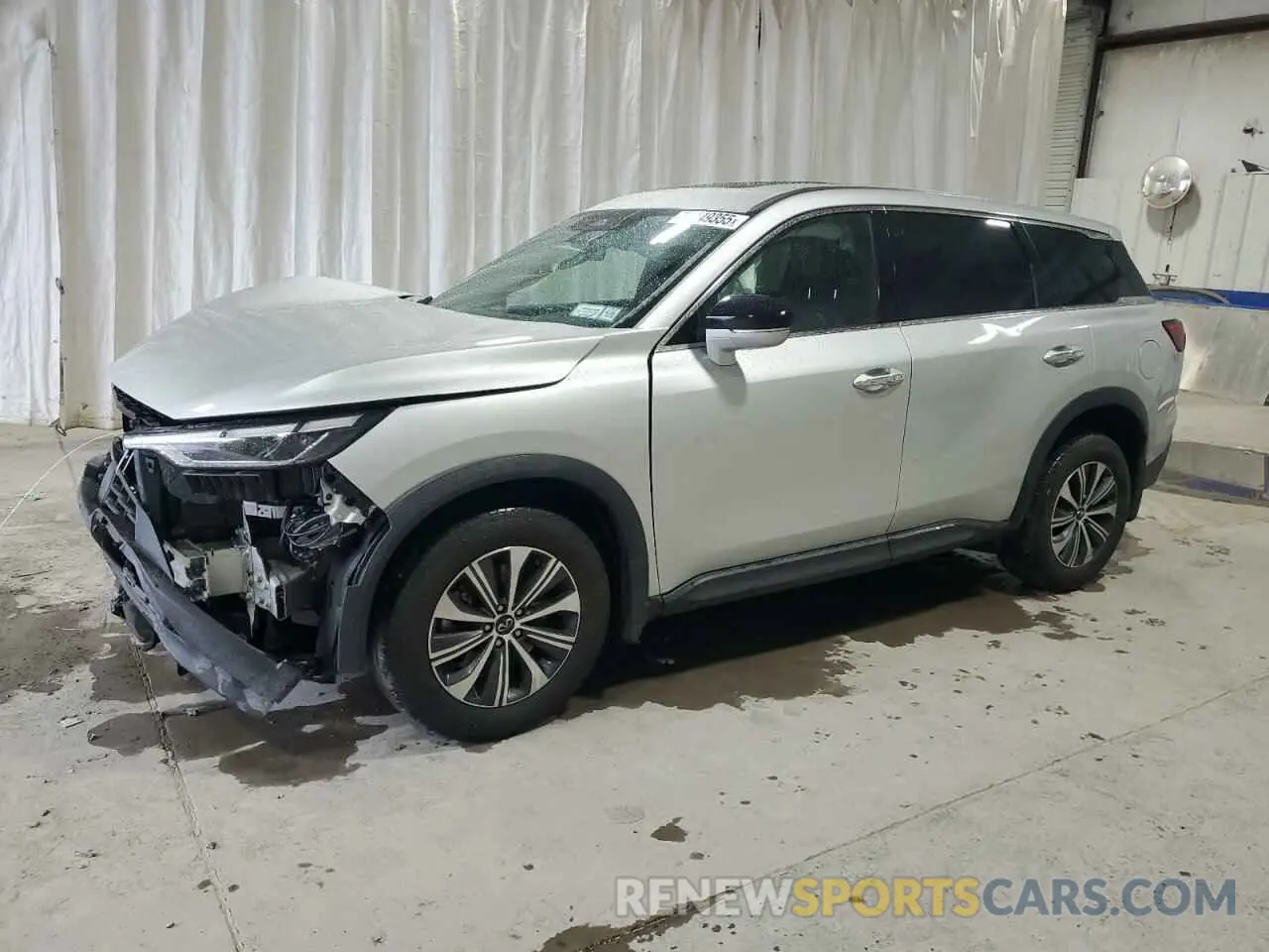 1 Photograph of a damaged car 5N1DL1ES0PC346322 INFINITI QX60 PURE 2023