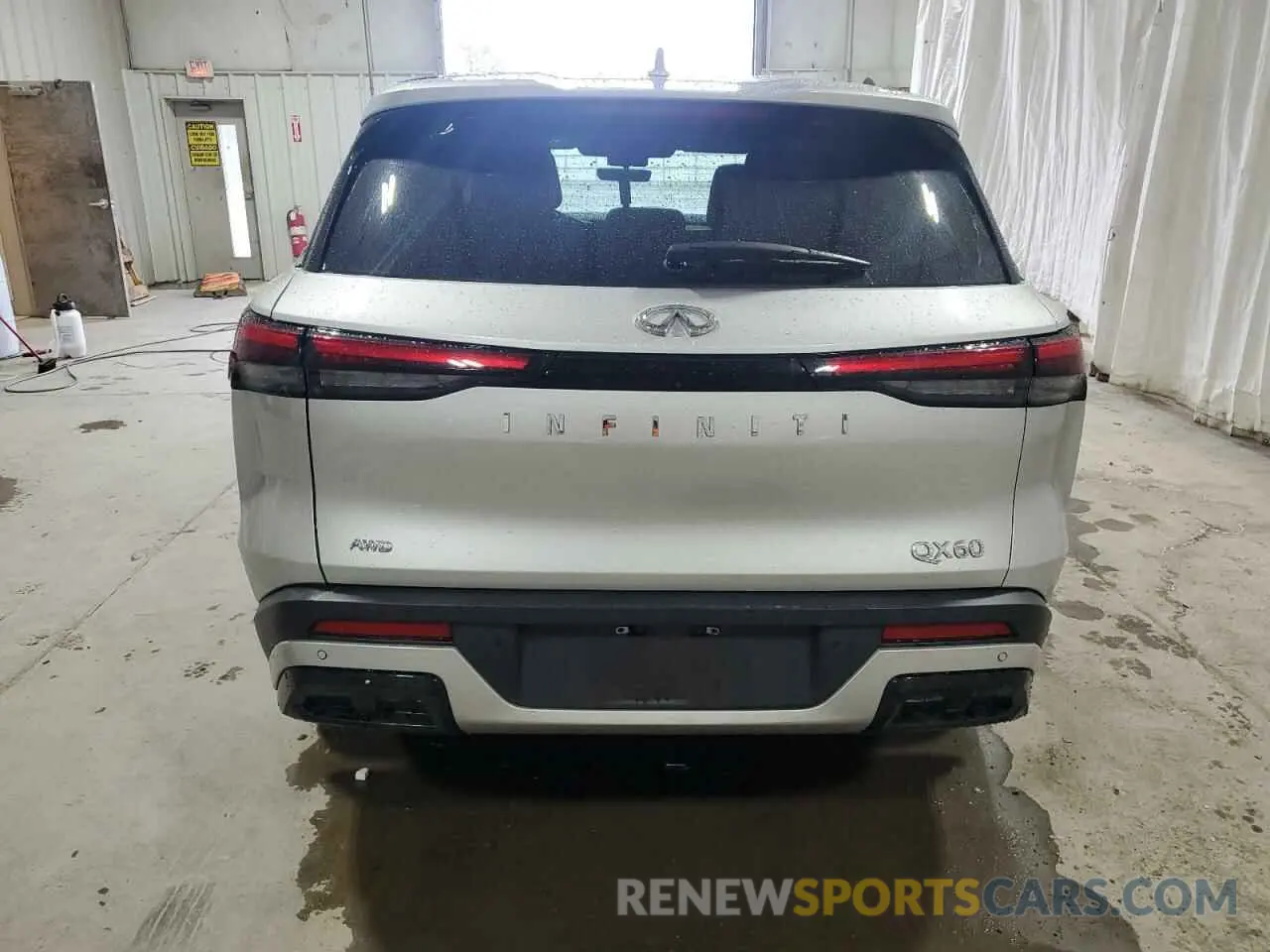 6 Photograph of a damaged car 5N1DL1ES0PC346322 INFINITI QX60 PURE 2023
