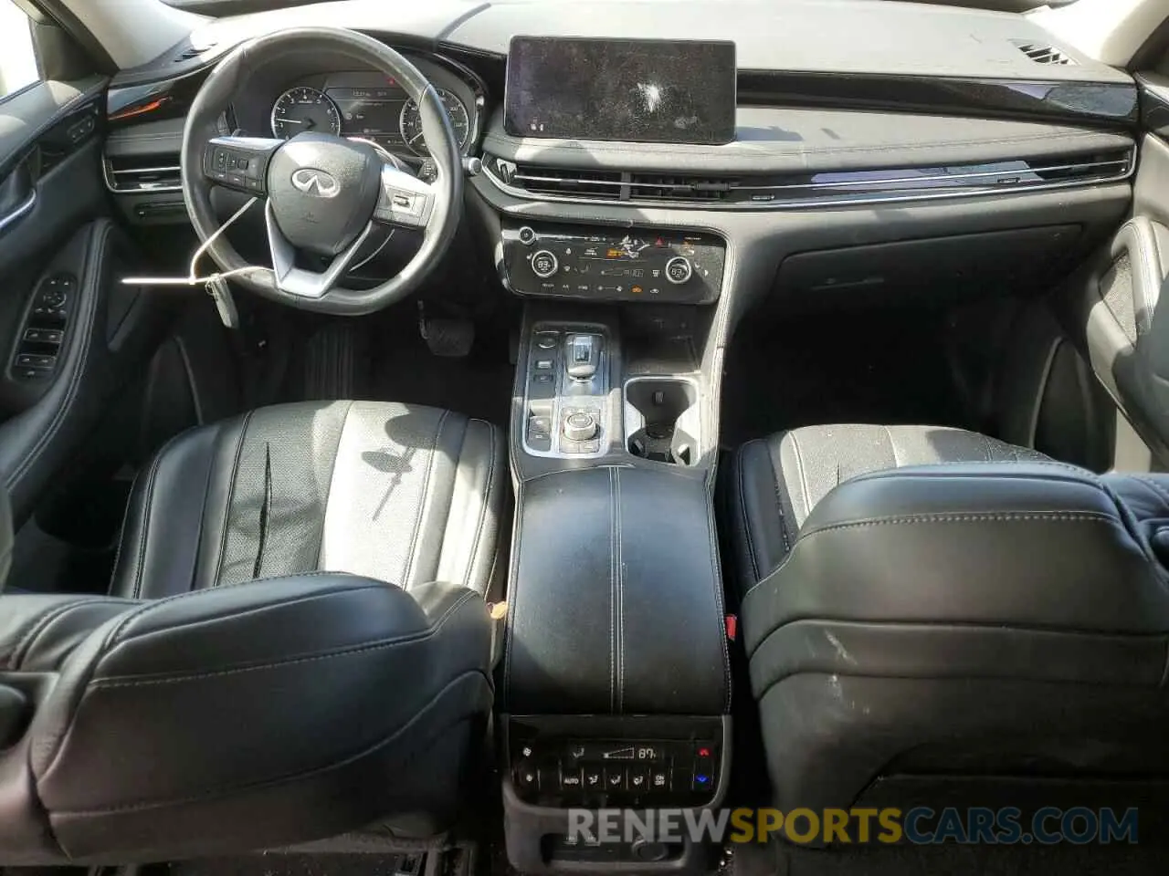 8 Photograph of a damaged car 5N1DL1ES2PC350792 INFINITI QX60 PURE 2023
