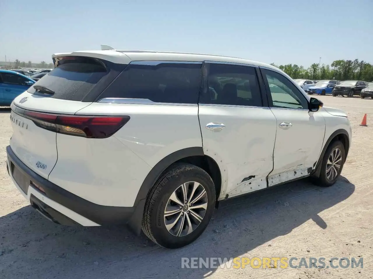 3 Photograph of a damaged car 5N1DL1ES3PC354365 INFINITI QX60 PURE 2023