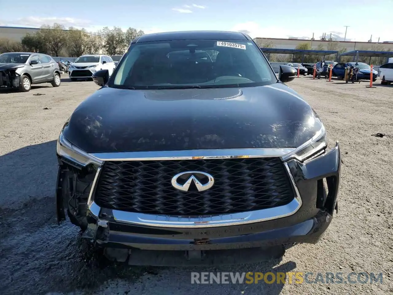 5 Photograph of a damaged car 5N1DL1ER0RC342741 INFINITI QX60 PURE 2024