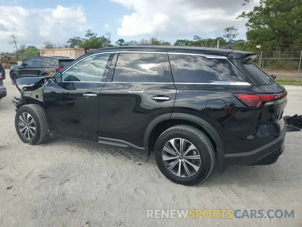 2 Photograph of a damaged car 5N1DL1ERXRC340849 INFINITI QX60 PURE 2024