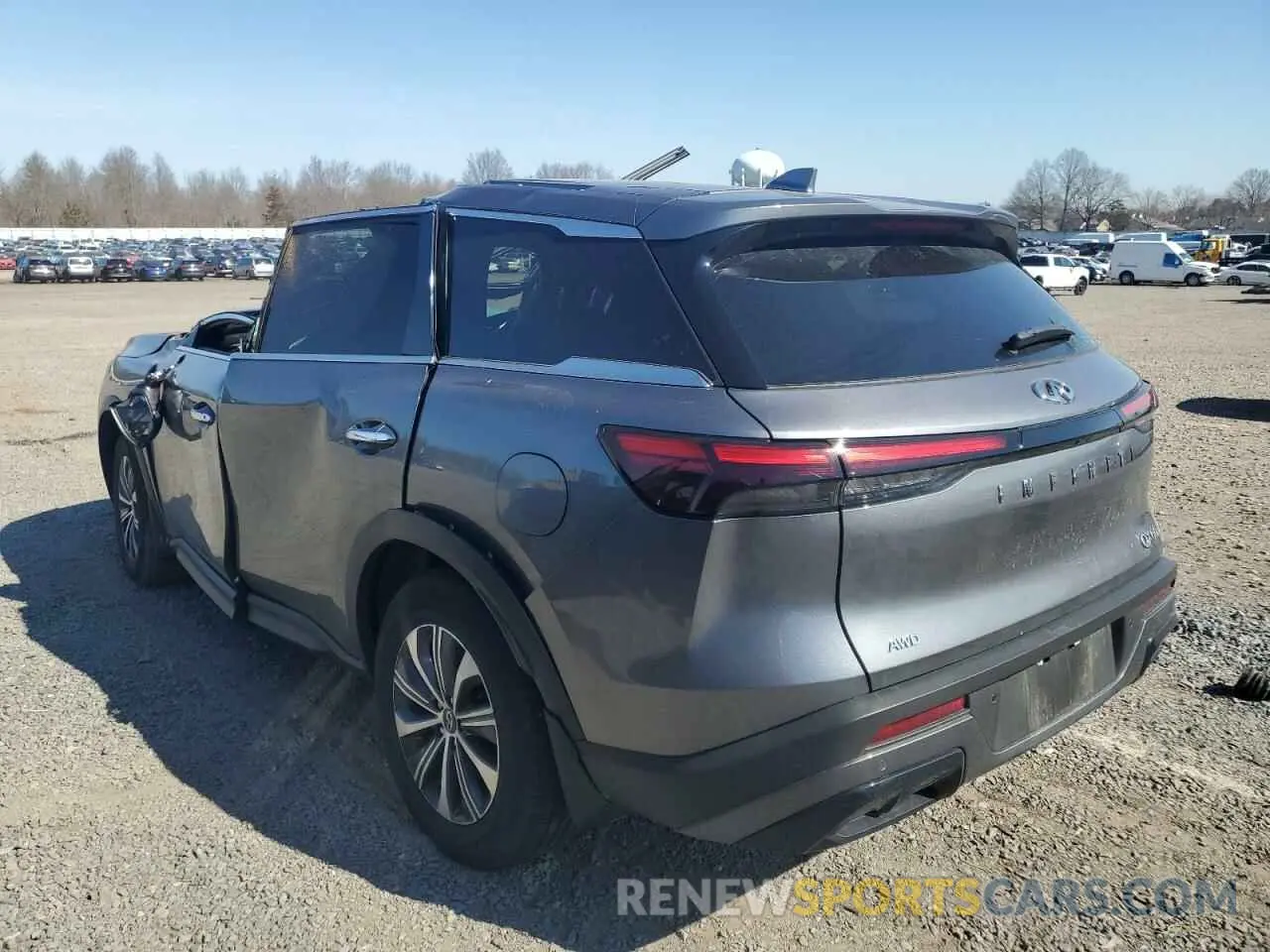 2 Photograph of a damaged car 5N1DL1ES1RC346333 INFINITI QX60 PURE 2024