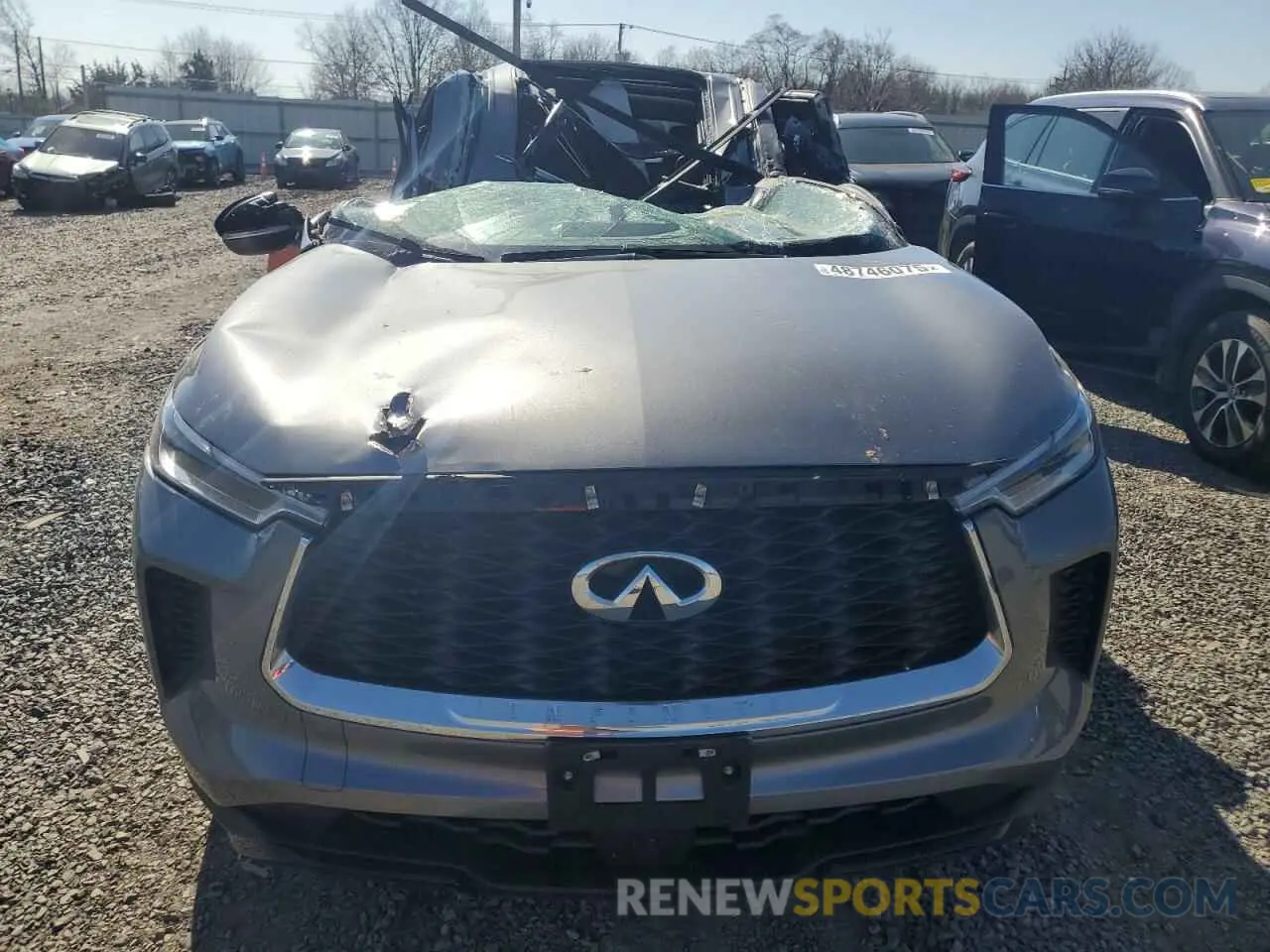 5 Photograph of a damaged car 5N1DL1ES1RC346333 INFINITI QX60 PURE 2024