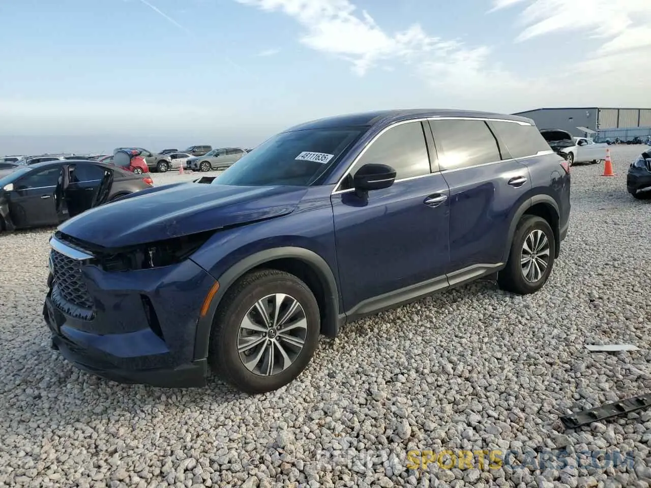 1 Photograph of a damaged car 5N1DL1ESXRC339459 INFINITI QX60 PURE 2024