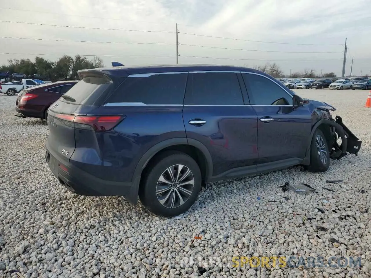 3 Photograph of a damaged car 5N1DL1ESXRC339459 INFINITI QX60 PURE 2024