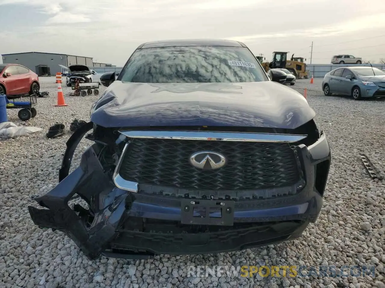 5 Photograph of a damaged car 5N1DL1ESXRC339459 INFINITI QX60 PURE 2024