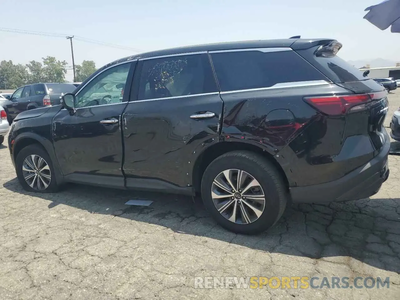 2 Photograph of a damaged car 5N1AL1ER5SC338841 INFINITI QX60 PURE 2025