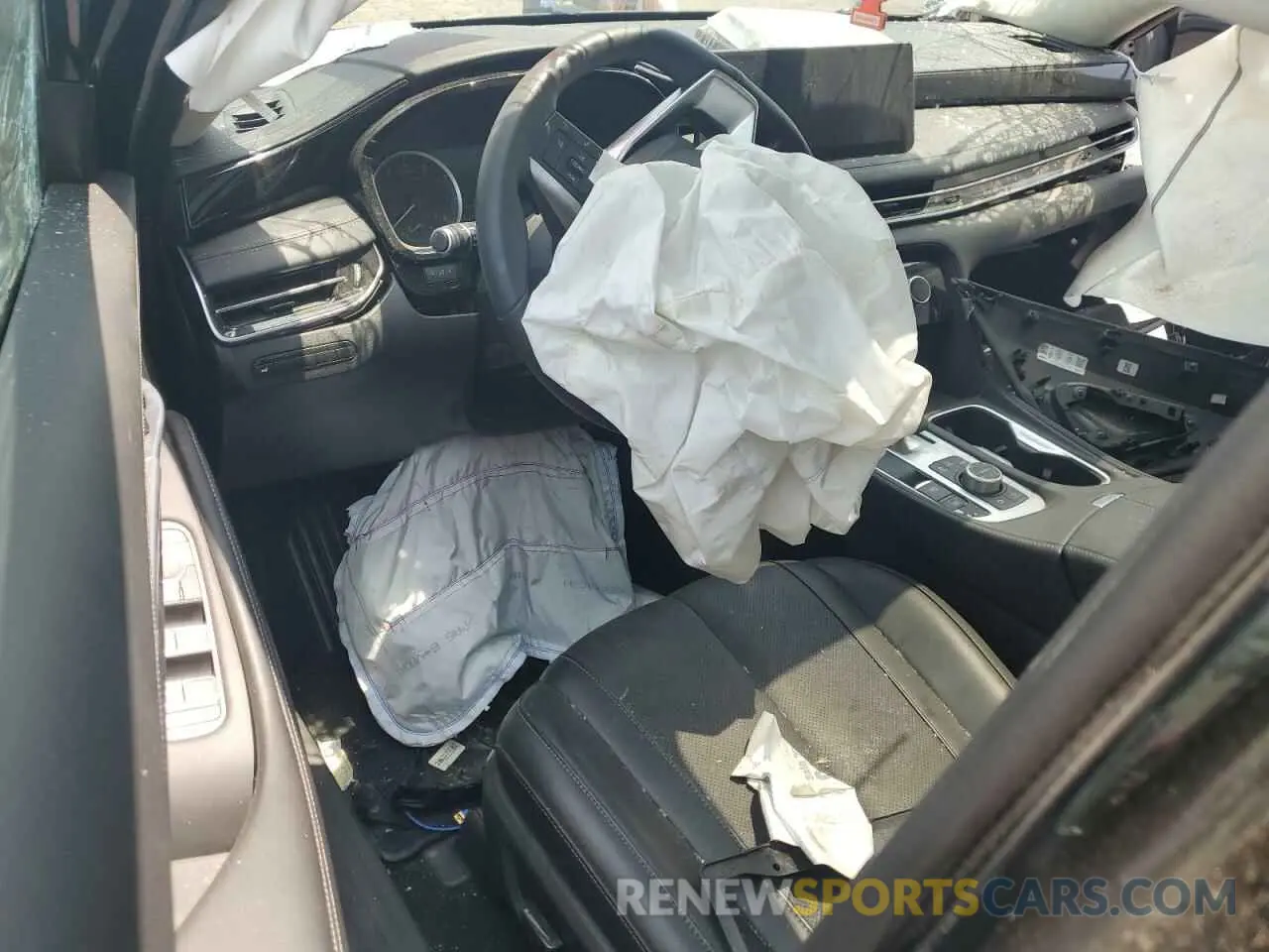 8 Photograph of a damaged car 5N1AL1ER5SC338841 INFINITI QX60 PURE 2025