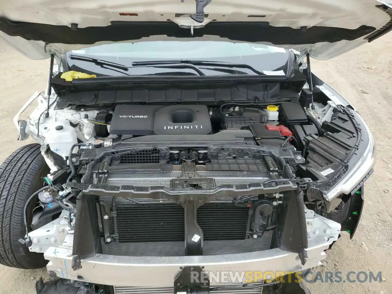 12 Photograph of a damaged car 5N1AL1ES6SC336308 INFINITI QX60 PURE 2025