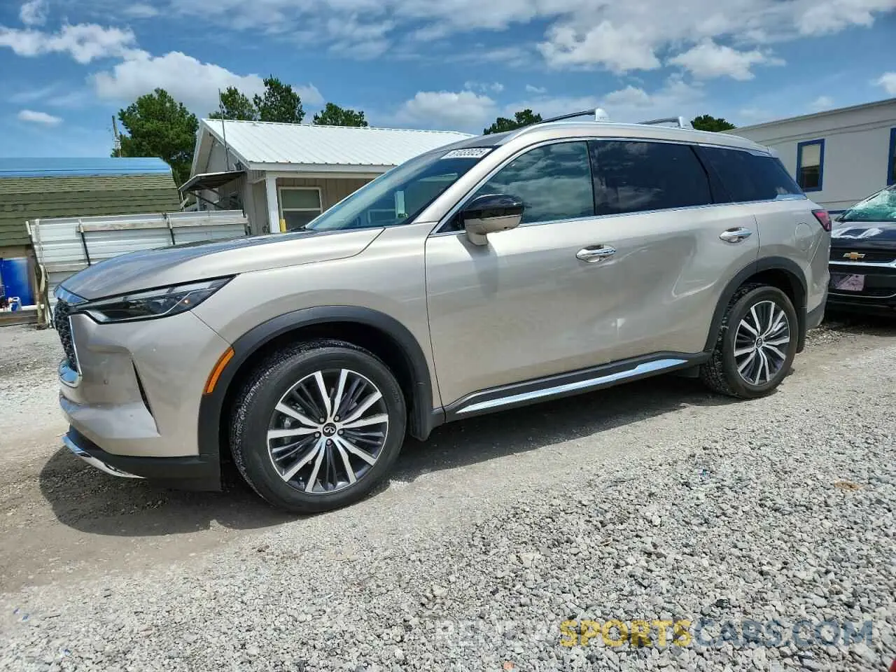 1 Photograph of a damaged car 5N1DL1GS0NC331233 INFINITI QX60 SENSO 2022