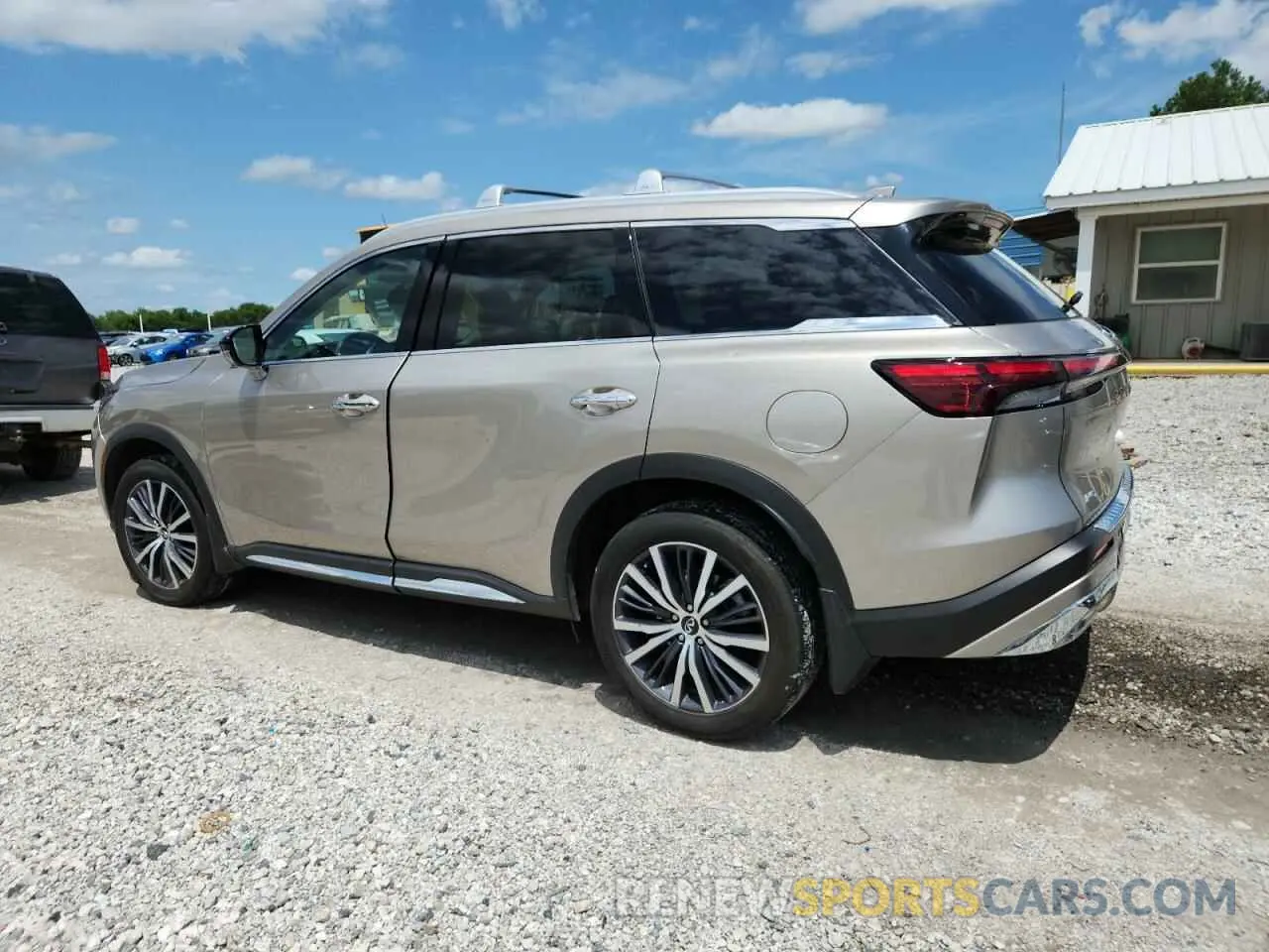 2 Photograph of a damaged car 5N1DL1GS0NC331233 INFINITI QX60 SENSO 2022