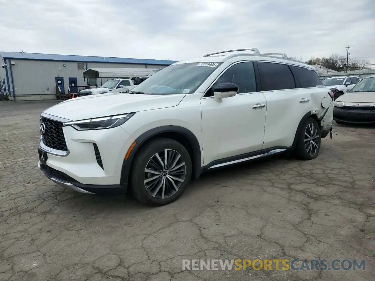 1 Photograph of a damaged car 5N1DL1GS0NC333368 INFINITI QX60 SENSO 2022