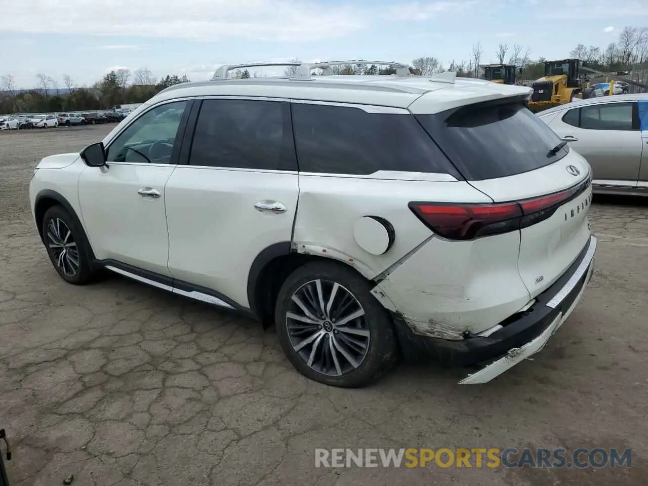 2 Photograph of a damaged car 5N1DL1GS0NC333368 INFINITI QX60 SENSO 2022