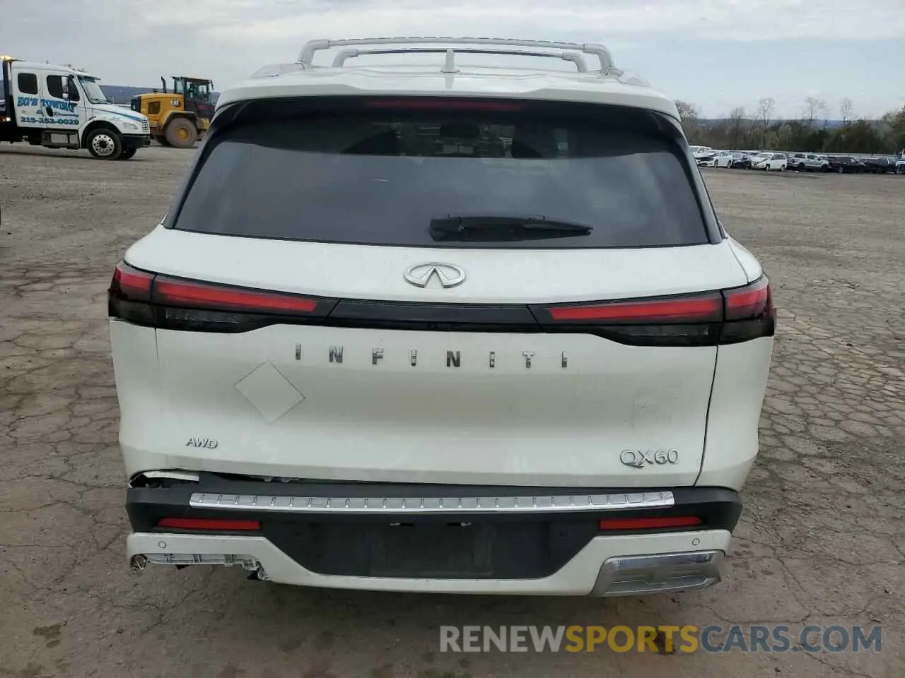 6 Photograph of a damaged car 5N1DL1GS0NC333368 INFINITI QX60 SENSO 2022